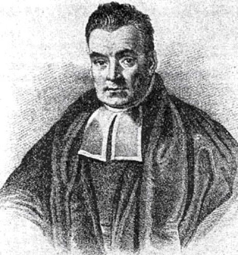 Purported portrait of Thomas Bayes