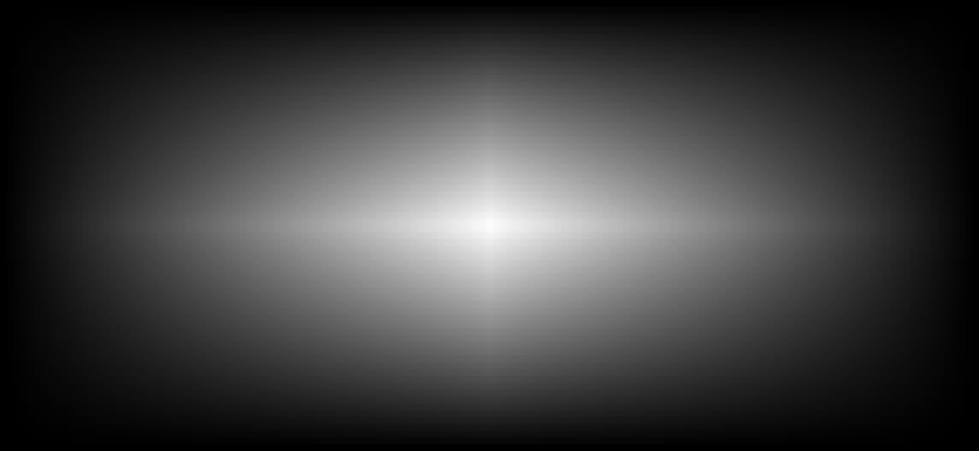 Poster weight obtained from calling blendingweight and output from testApplyHomographyBlend with constant weight of 0.5.