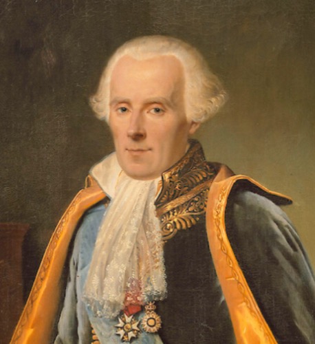 Portrait of Pierre-Simon Laplace, painting by Paulin Guérin