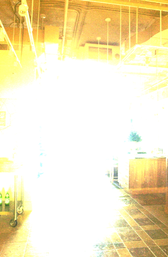 The HDR image created from the `design` image sequence clipped to different ranges. (f) 2e10