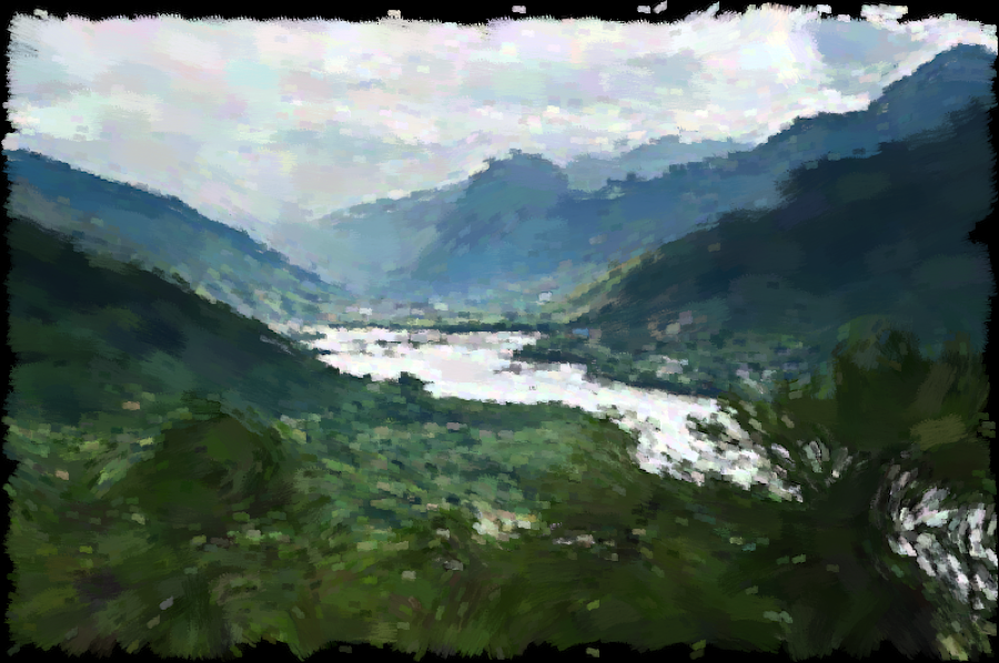 Oriented painterly rendering