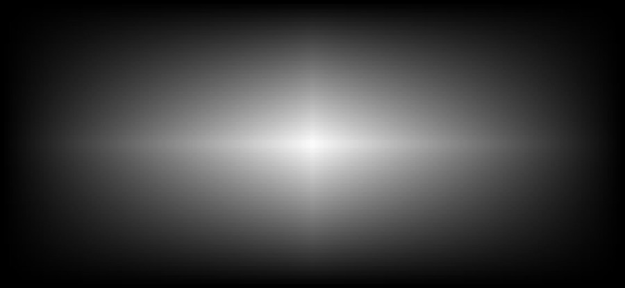 Poster weight obtained from calling blendingweight and output from testApplyHomographyBlend with constant weight of 0.5.